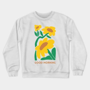 Groovy Flower Crewneck Sweatshirt